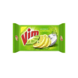 Vim Lemon Dishwash Bar 125 grams - Knapdirect