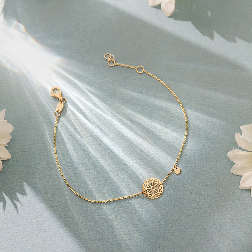 10_04 Handmade Sterling Silver 18ct Gold Bangle - Image 4