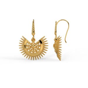 Chhavi's Jewels Bead Drop Dangler Earrings - Image 2