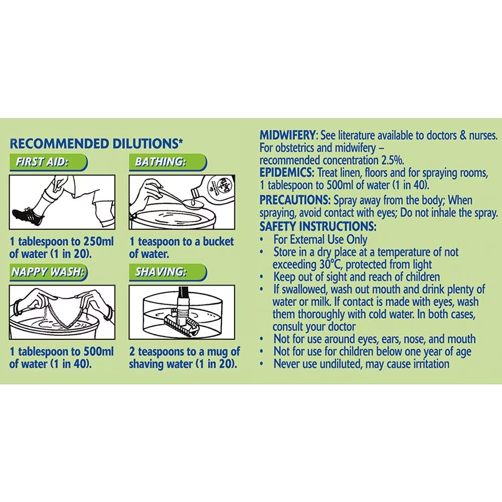 37_04 Dettol Antiseptic Germicidal Lotion 550 Ml Bottle - Image 3