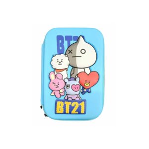 Paper Bear BT21 BTS Art Canvas Pencil Box Pouch - Image 2