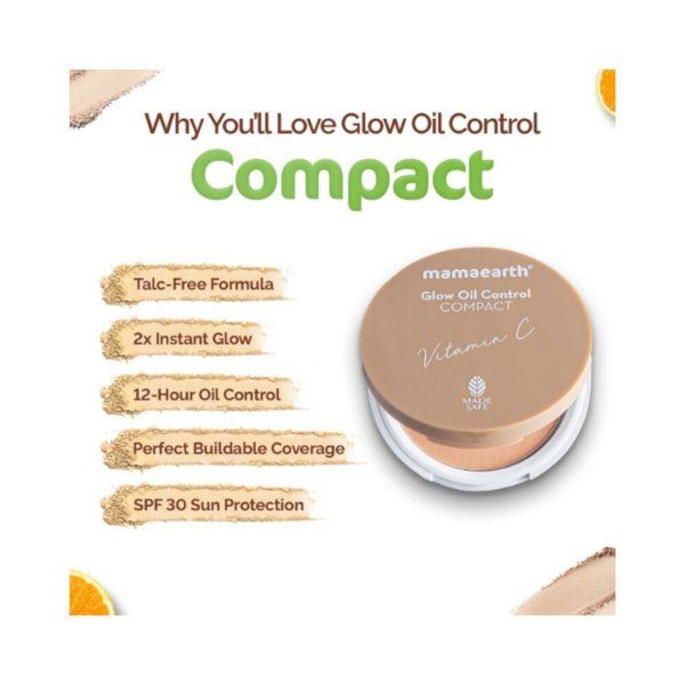 57_03 Glow Oil Control Compact SPF 30 with Vitamin C - Image 5