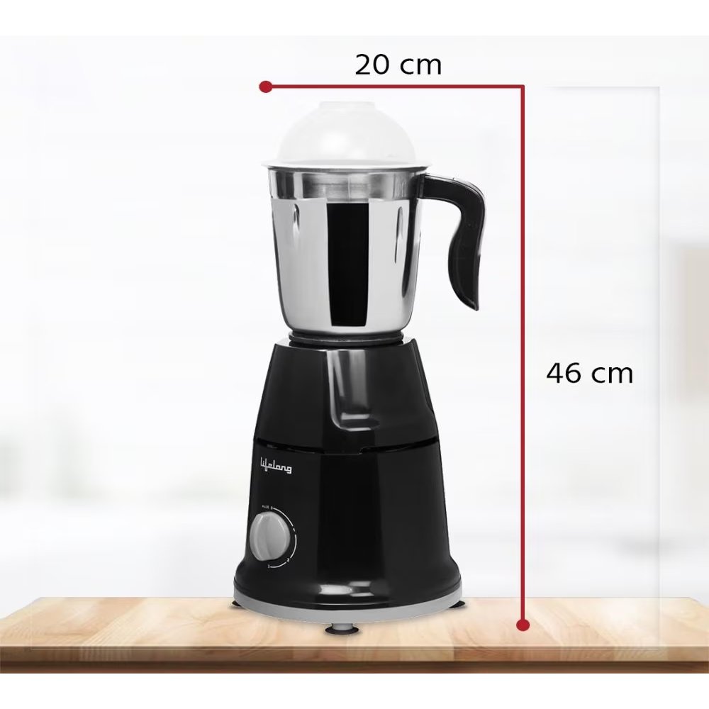 62_04 Lifelong Duos - LLMG92 500 Mixer Grinder 2 Jars - Image 5