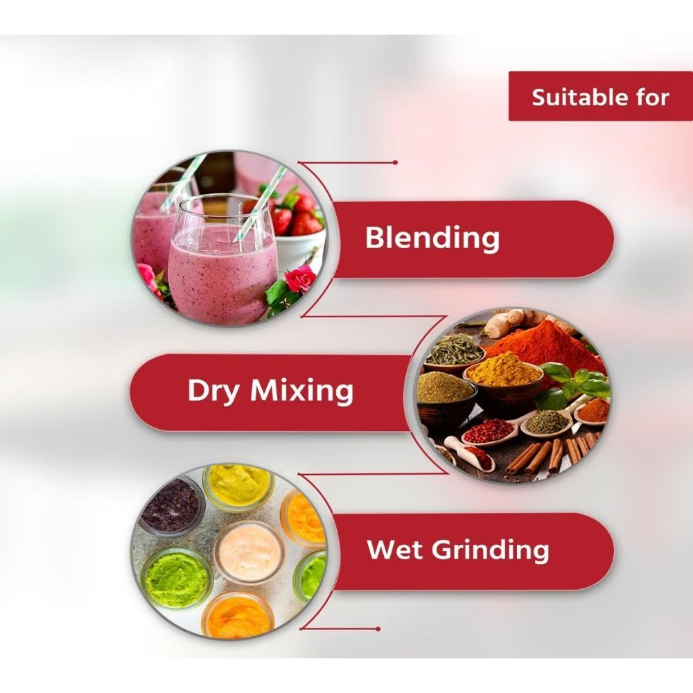 62_05 Lifelong Duos - LLMG92 500 Mixer Grinder 2 Jars - Image 4