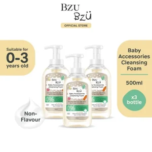 BZU BZU Baby Bottle Cleanser 500ML*9 | Liquid Cleanser for Toys & Accessories, Fruits & Vegetables - Knapdirect