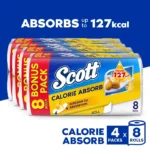 Scott Calorie Absorb Dry Kitchen Towel (12 Rolls x 6 packs)
