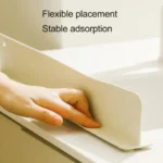 Strong Adsorption Reusable Splash-Proof Home Use Washbasin Water Splash Guard Sink Splashback Kitchen Tool